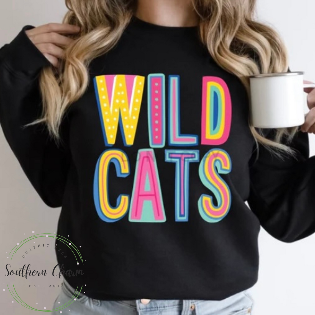 Wildcats Color Block
